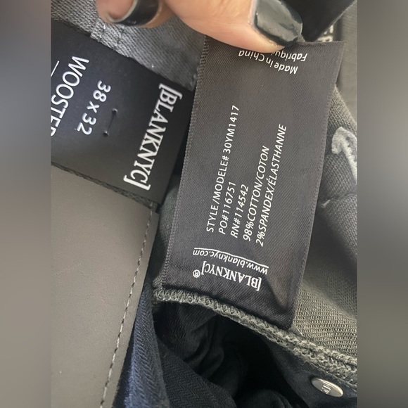 BLANKNYC Slim Fit Wooster Jeans sz 38 x 30 - Picture 11 of 11